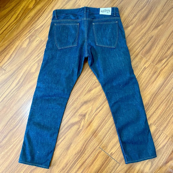 Railcar Fine Goods Denim Flight Trousers size 35 - Picture 2 of 9
